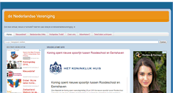 Desktop Screenshot of denederlandsevereniging.nl